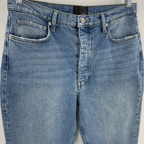 NWT DSTLD Women’s 30 ABSLT Vintage Straight Jeans Kinetic Button Fly - Picture 5 of 12